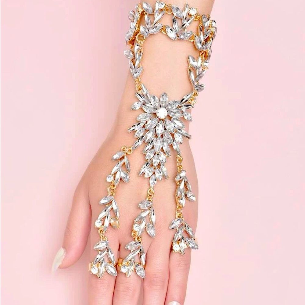 😊 5 FOR 15 😊 Rhinestone Gypsy Mitten